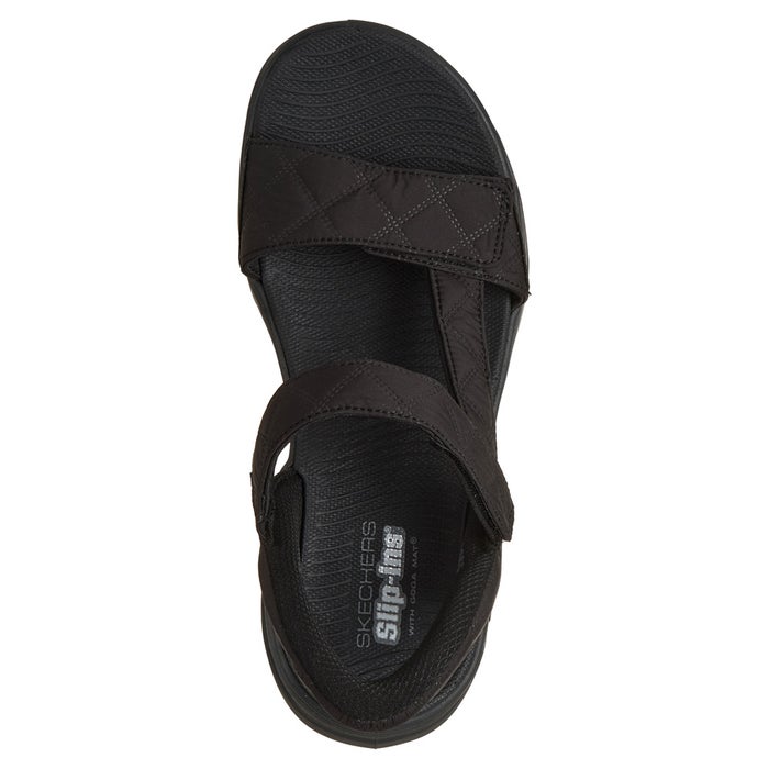 スケッチャーズ スリップインズ 立ったまま履ける レディース サンダル ゴーウォーク 靴 ノーマル幅 SKECHERS Slip-ins 141276 ハンズフリー 手を使わずに履ける