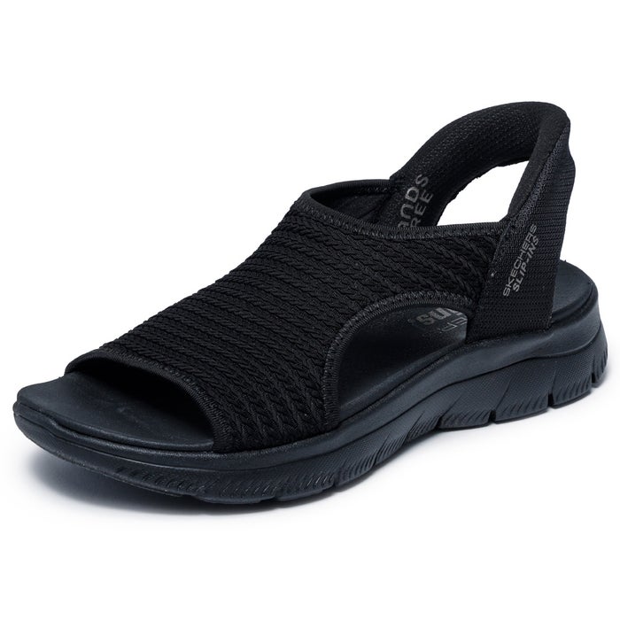 スケッチャーズ スリップインズ 立ったまま履ける レディース サンダル サミッツ 靴 ノーマル幅 SKECHERS Slip-ins 119519 ハンズフリー 手を使わずに履ける