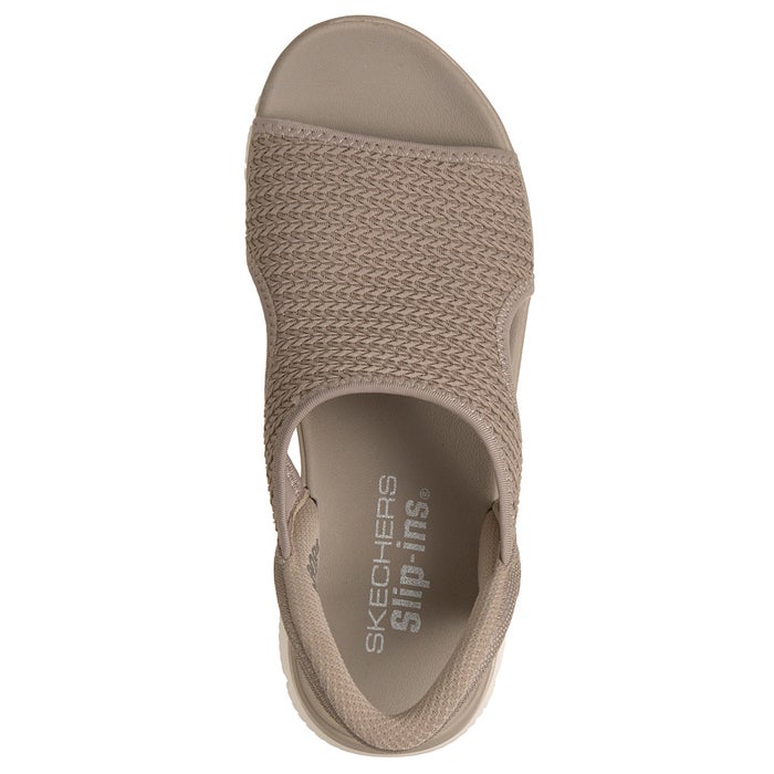 スケッチャーズ スリップインズ 立ったまま履ける レディース サンダル サミッツ 靴 ノーマル幅 SKECHERS Slip-ins 119519 ハンズフリー 手を使わずに履ける