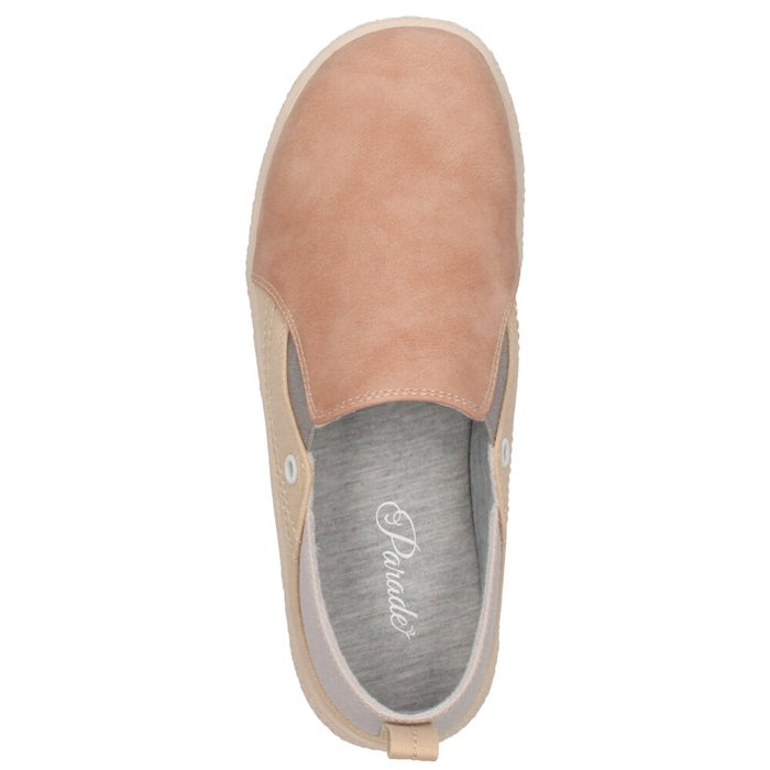 スリッポン レディース ３E 幅広 軽量 2WAY カジュアルシューズ 靴 サイドゴア 歩きやすい 疲れにくい 柔らか 51308 Parade