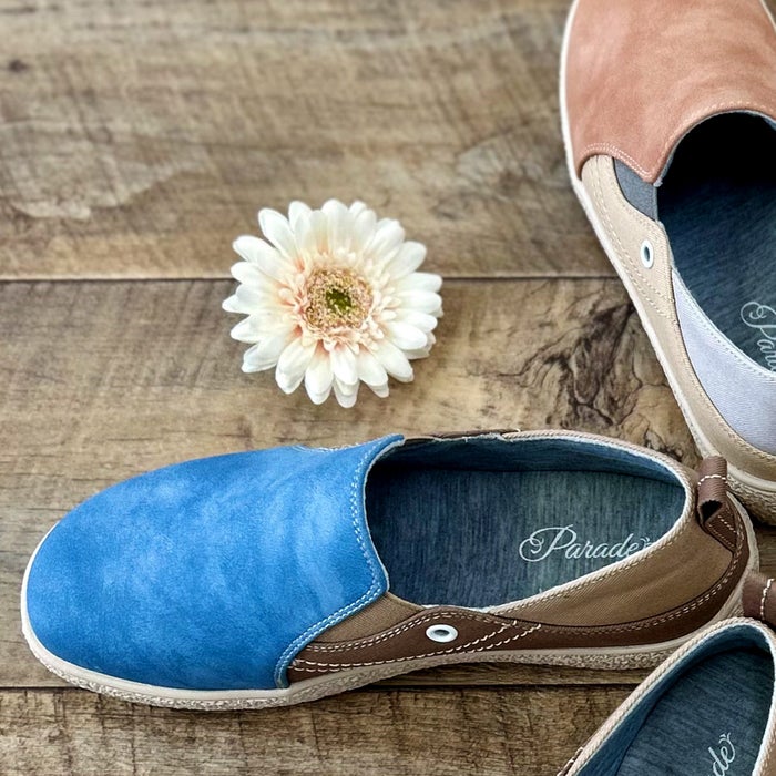 スリッポン レディース ３E 幅広 軽量 2WAY カジュアルシューズ 靴 サイドゴア 歩きやすい 疲れにくい 柔らか 51308 Parade