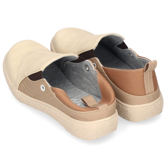 スリッポン レディース ３E 幅広 軽量 2WAY カジュアルシューズ 靴 サイドゴア 歩きやすい 疲れにくい 柔らか 51308 Parade