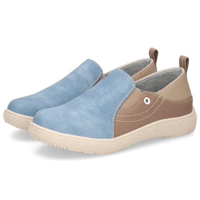 スリッポン レディース ３E 幅広 軽量 2WAY カジュアルシューズ 靴 サイドゴア 歩きやすい 疲れにくい 柔らか 51308 Parade