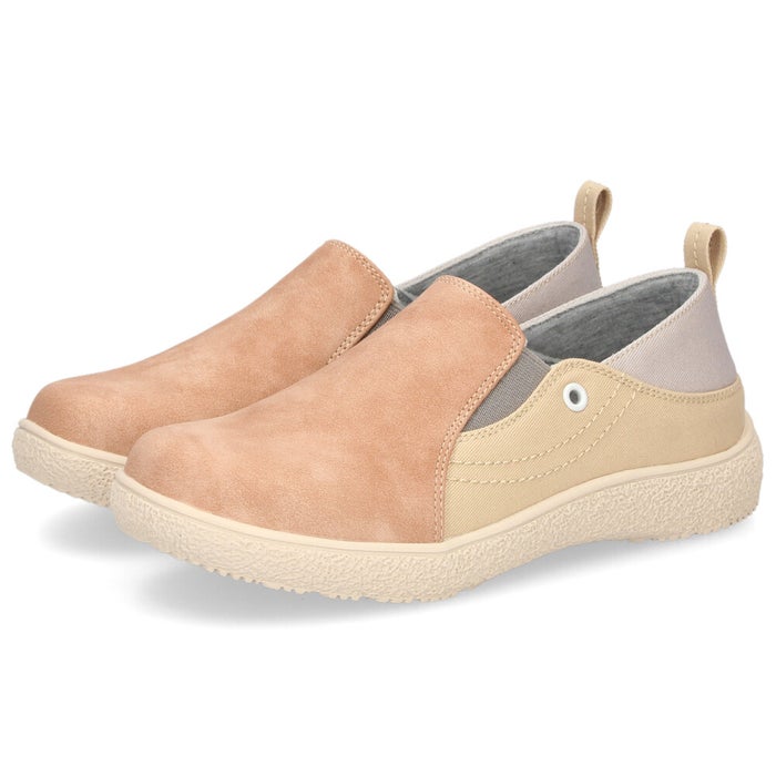 スリッポン レディース ３E 幅広 軽量 2WAY カジュアルシューズ 靴 サイドゴア 歩きやすい 疲れにくい 柔らか 51308 Parade