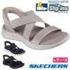 スケッチャーズ スリップインズ 立ったまま履ける レディース サンダル ゴーウォーク 靴 ノーマル幅 SKECHERS Slip-ins 141489 ハンズフリー 手を使わずに履ける