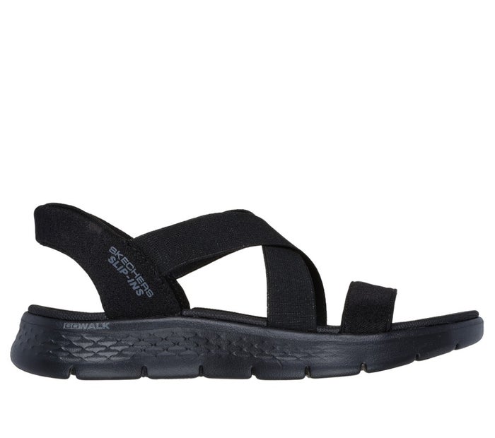 スケッチャーズ スリップインズ 立ったまま履ける レディース サンダル ゴーウォーク 靴 ノーマル幅 SKECHERS Slip-ins 141489 ハンズフリー 手を使わずに履ける