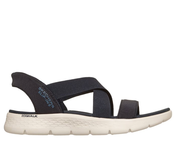 スケッチャーズ スリップインズ 立ったまま履ける レディース サンダル ゴーウォーク 靴 ノーマル幅 SKECHERS Slip-ins 141489 ハンズフリー 手を使わずに履ける