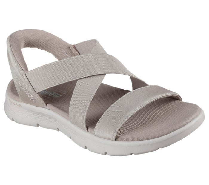 スケッチャーズ スリップインズ 立ったまま履ける レディース サンダル ゴーウォーク 靴 ノーマル幅 SKECHERS Slip-ins 141489 ハンズフリー 手を使わずに履ける
