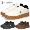 レディース スニーカー ローカット 厚底 靴 クオーターホース ユーエスポロアッスン U.S. POLO ASSN. PL00811