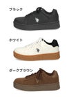 レディース スニーカー ローカット 厚底 靴 クオーターホース ユーエスポロアッスン U.S. POLO ASSN. PL00811