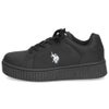 レディース スニーカー ローカット 厚底 靴 クオーターホース ユーエスポロアッスン U.S. POLO ASSN. PL00811