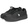 レディース スニーカー ローカット 厚底 靴 ブラック ホワイト クオーターホース ユーエスポロアッスン U.S. POLO ASSN. PL00811