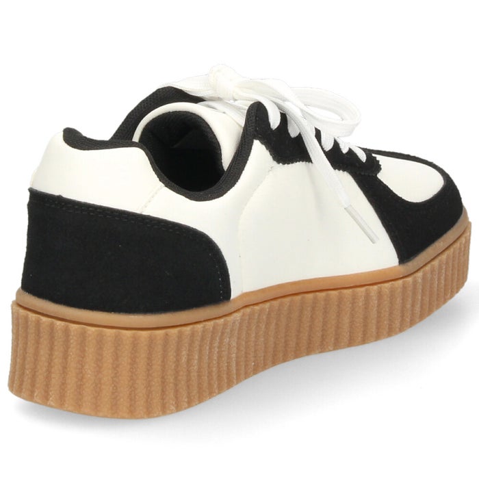 レディース スニーカー ローカット 厚底 靴 ブラック ホワイト クリオージョ ユーエスポロアッスン U.S. POLO ASSN. PL00813