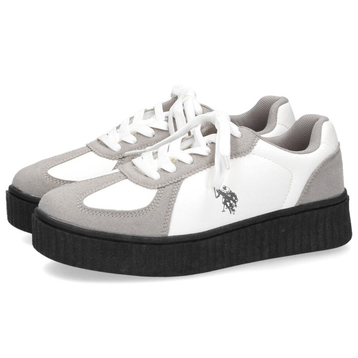 レディース スニーカー ローカット 厚底 靴 クリオージョ ユーエスポロアッスン U.S. POLO ASSN. PL00813