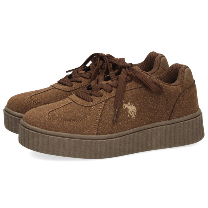 レディース スニーカー ローカット 厚底 靴 クリオージョ ユーエスポロアッスン U.S. POLO ASSN. PL00813