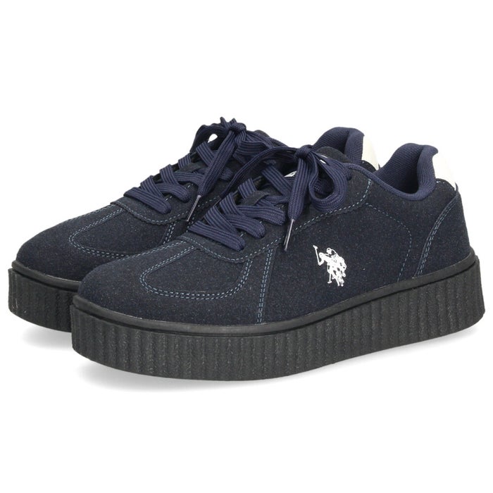 レディース スニーカー ローカット 厚底 靴 クリオージョ ユーエスポロアッスン U.S. POLO ASSN. PL00813