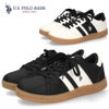 レディース スニーカー カジュアル ローカット 靴 ブラック ホワイト ユーエスポロアッスン U.S. POLO ASSN. PL00958