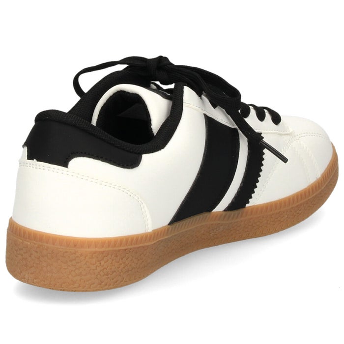 レディース スニーカー カジュアル ローカット 靴 ブラック ホワイト ユーエスポロアッスン U.S. POLO ASSN. PL00958