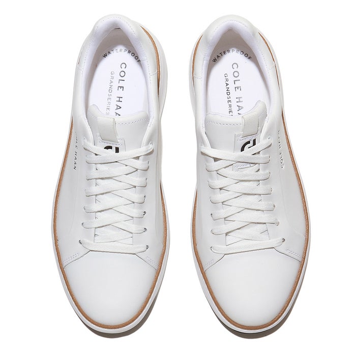 コールハーン スニーカー メンズ グランドプロ トップスピン ウォータープルーフ 靴 レザー 本革 防水 軽量 COLE HAAN C41995 C41994 C43742
