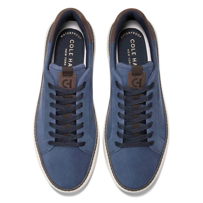 コールハーン スニーカー メンズ グランドプロ トップスピン ウォータープルーフ 靴 レザー 本革 防水 軽量 COLE HAAN C41995 C41994 C43742