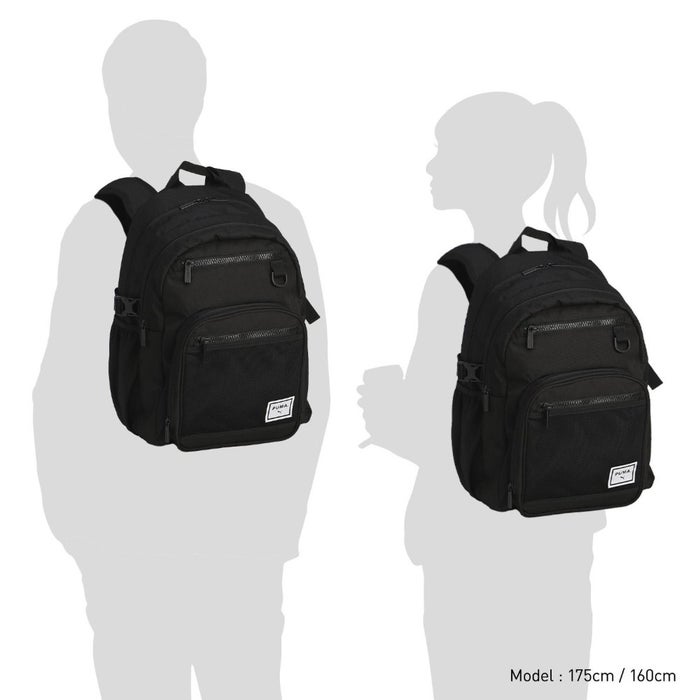 プーマ リュック 大容量 メンズ レディース ブラック 撥水 通学 通勤 29L 鞄 バックパック PUMA 091865 黒 ネイビー