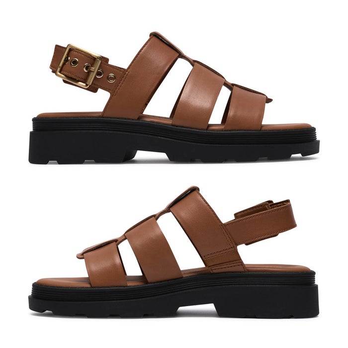 クラークス レディース サンダル オリノコ3ストラップ グルカサンダル ストラップ 革 厚底 軽量 靴 Clarks Orinoco 3 Strap 26186490 26186587