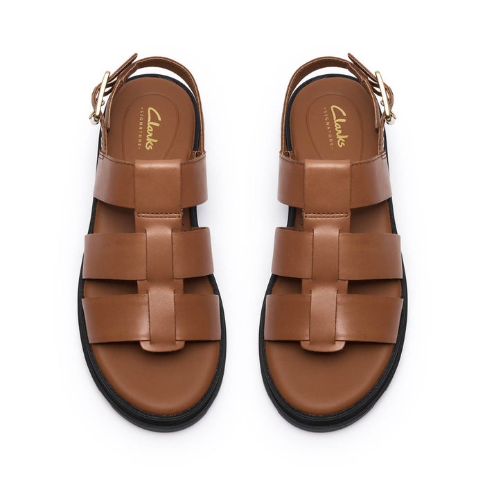 クラークス レディース サンダル オリノコ3ストラップ グルカサンダル ストラップ 革 厚底 軽量 靴 Clarks Orinoco 3 Strap 26186490 26186587