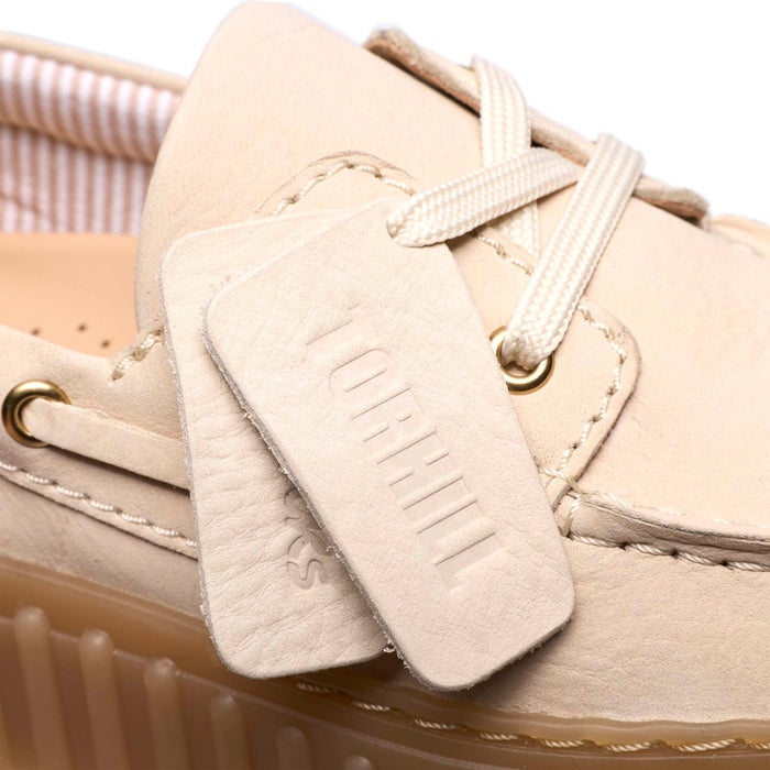 クラークス レディース カジュアルシューズ トーヒルボート ボートシューズ ローファー 本革 厚底 靴 Clarks Torhill Boat 26186647 26186302 26186303