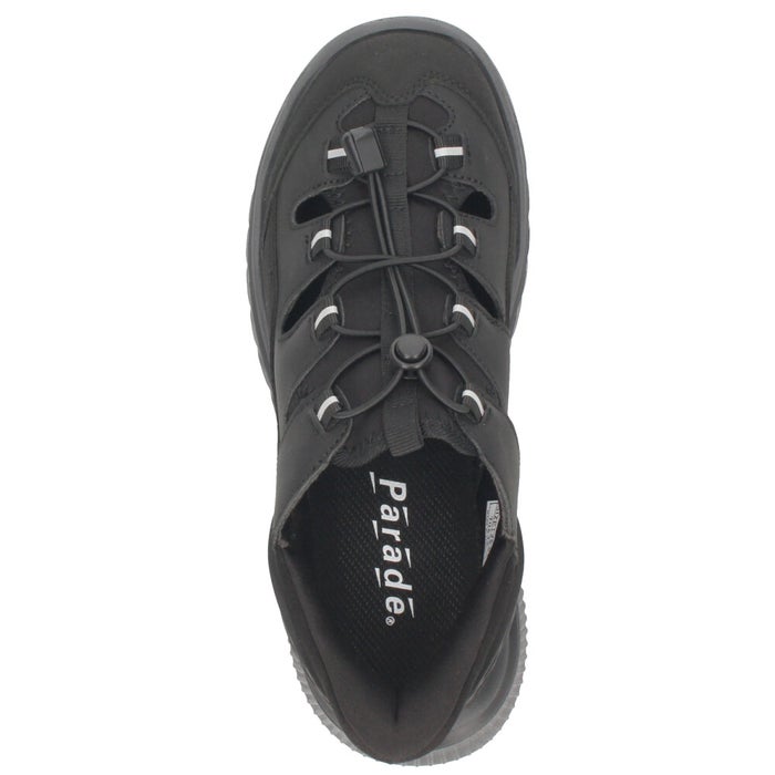 サンダル メンズ スポーツサンダル ハンズフリー スリップイン 立ったまま履ける 手を使わない 黒 ブラック カーキ 靴 楽すぽっ パレード Parade 70633