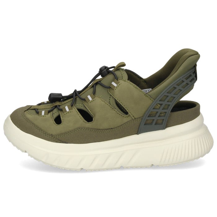 サンダル メンズ スポーツサンダル ハンズフリー スリップイン 立ったまま履ける 手を使わない 黒 ブラック カーキ 靴 楽すぽっ パレード Parade 70633