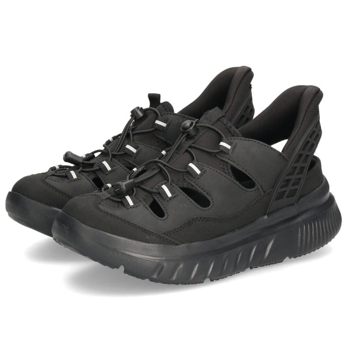 サンダル メンズ スポーツサンダル ハンズフリー スリップイン 立ったまま履ける 手を使わない 黒 ブラック カーキ 靴 楽すぽっ パレード Parade 70633