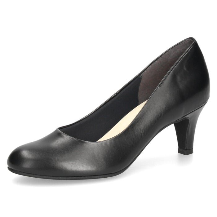 レディース パンプス ジェリービーンズ ブラック 黒 ベージュ スエード 6cm ヒール 痛くない 歩きやすい ふわさら  ローヒール 日本製 シューズ 靴 JELLY BEANS 113-44360 113-61360