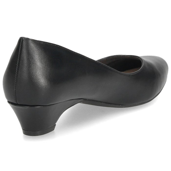 レディース パンプス ジェリービーンズ ブラック 黒 はっ水 ふわさら  ローヒール 雨の日 アーモンドトゥ シューズ 履きやすい 靴 JELLY BEANS 204-52793