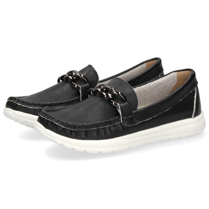 NICO ニコ カジュアルシューズ ローファー レディース 42091 靴 本革 軽量 EEEE 日本製 屈曲性 柔らかい 歩きやすい 黒 ブラック 白 ホワイト 銀 シルバー