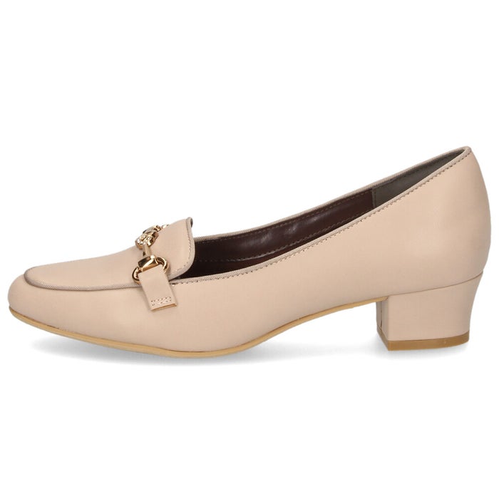 レディース ビジュー ビット ローファー ジェリービーンズ ブラック 黒 ベージュ パンプス はっ水 雨の日 晴雨兼用 履きやすい ふわさら 靴 シューズ JELLY BEANS 204-61112 204-69112