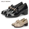 レディース ビット ローファー ジェリービーンズ ブラック 黒 オーク 厚底 はっ水 雨の日 晴雨兼用 ボリュームソール 履きやすい 靴 シューズ JELLY BEANS 404-69157 404-61157