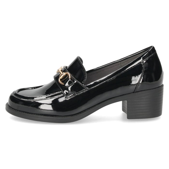 レディース ビット ローファー ジェリービーンズ ブラック 黒 オーク 厚底 はっ水 雨の日 晴雨兼用 ボリュームソール 履きやすい 靴 シューズ JELLY BEANS 404-69157 404-61157