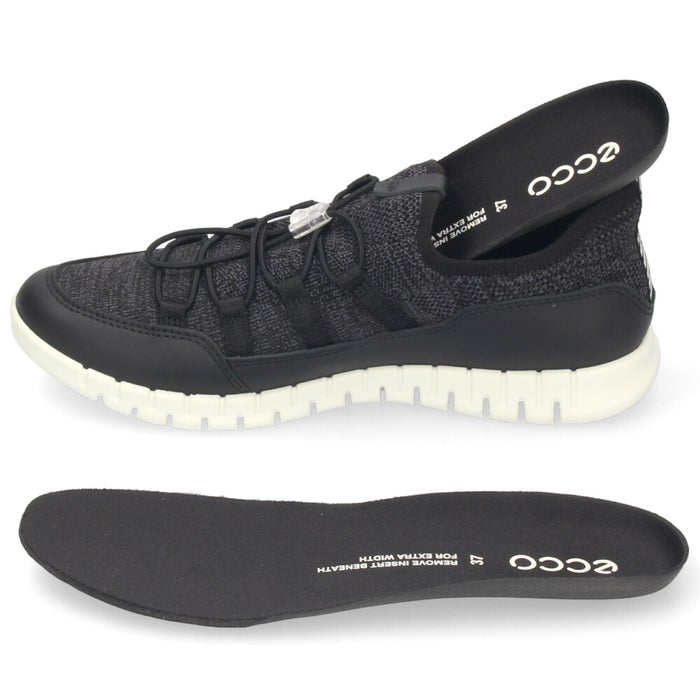 エコー ecco スニーカー レディース 靴 246303 Gruuv Lite グルーヴ ライト 本革 着脱が簡単 紐ゴム スリッポン 軽量 通気性 カジュアル