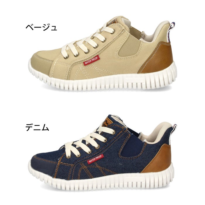 スリッポン レディース スニーカー 防水 立ったまま履ける 手を使わずに履ける ハンズフリー 靴 軽量 OUTDOOR SPORTS アウトドアスポーツ FKR-1111HFWP