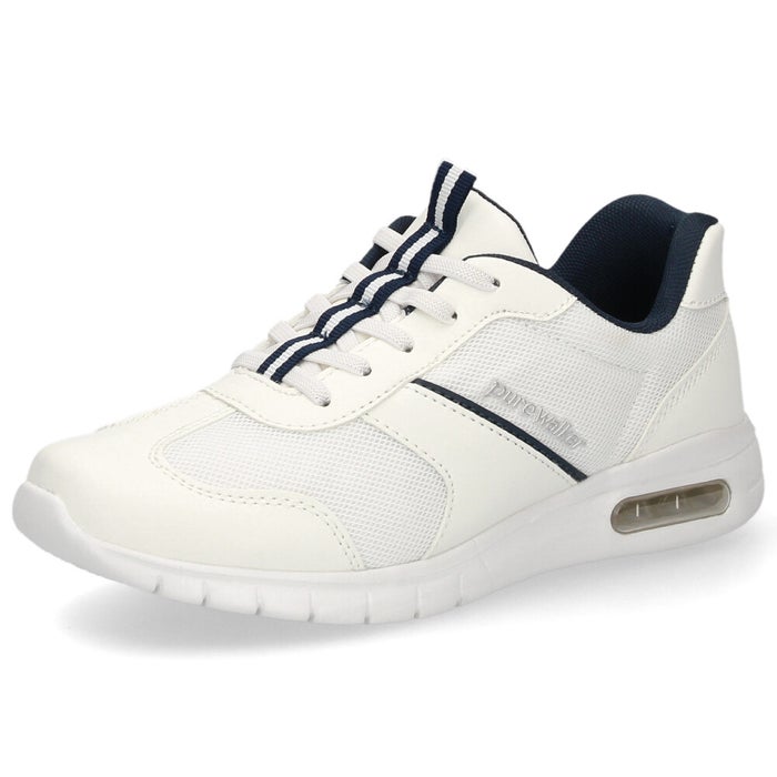 ピュアウォーカー レディース スニーカー PW0561 スライドフィット ハンズフリー オフィス  ナースシューズ 仕事履き 普段履き スリッポン 軽量 エアークッション pure walker