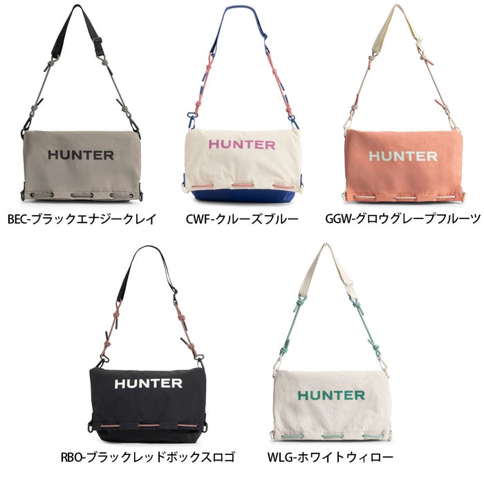 ハンター ショルダーバッグ トートバッグ HUNTER トラベル マルチファンクション サコッシュ 軽量 撥水 旅行 2WAY UBX7124NRS