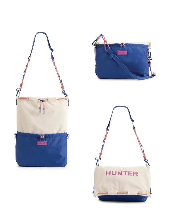 ハンター ショルダーバッグ トートバッグ HUNTER トラベル マルチファンクション サコッシュ 軽量 撥水 旅行 2WAY UBX7124NRS