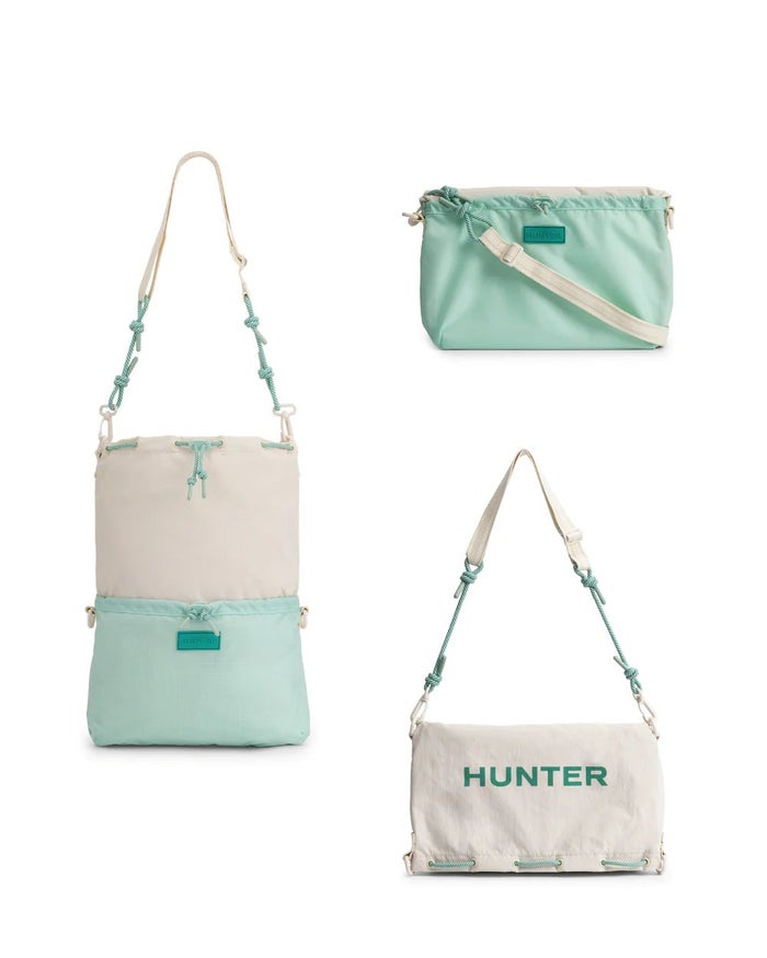 ハンター ショルダーバッグ トートバッグ HUNTER トラベル マルチファンクション サコッシュ 軽量 撥水 旅行 2WAY UBX7124NRS