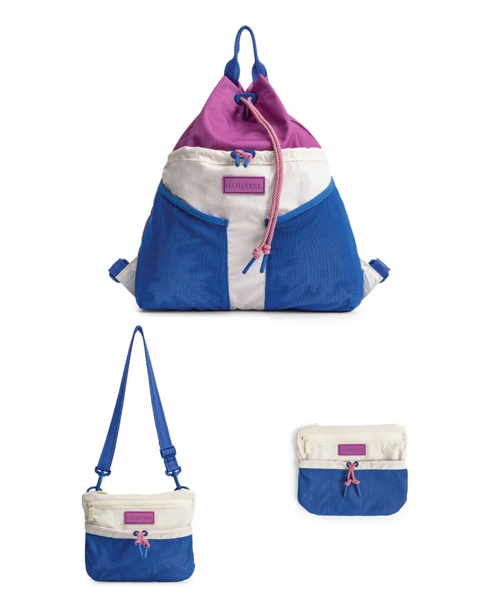 ハンター リュック ショルダーバック 軽量 撥水 ３WEY ポーチ  トラベル マルチファンクション パッカブル バックパック HUNTER 7125