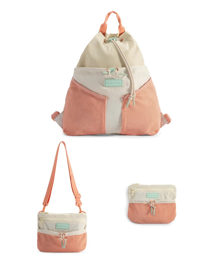 ハンター リュック ショルダーバック 軽量 撥水 ３WEY ポーチ  トラベル マルチファンクション パッカブル バックパック HUNTER 7125