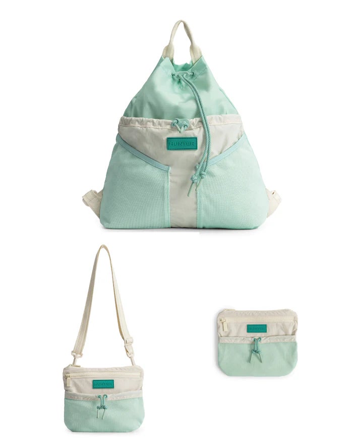 ハンター リュック ショルダーバック 軽量 撥水 ３WEY ポーチ  トラベル マルチファンクション パッカブル バックパック HUNTER 7125