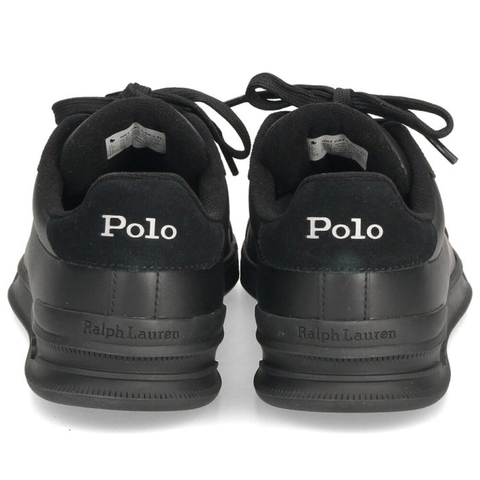 ポロ ラルフローレン スニーカー メンズ レザー ブラック 黒 ローカット ヘリテージ コート ll  POLO RALPH LAUREN HRT CRT ll-SK-LTL 809965072002