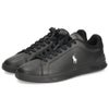ポロ ラルフローレン スニーカー メンズ レザー ブラック 黒 ローカット ヘリテージ コート ll  POLO RALPH LAUREN HRT CRT ll-SK-LTL 809965072002