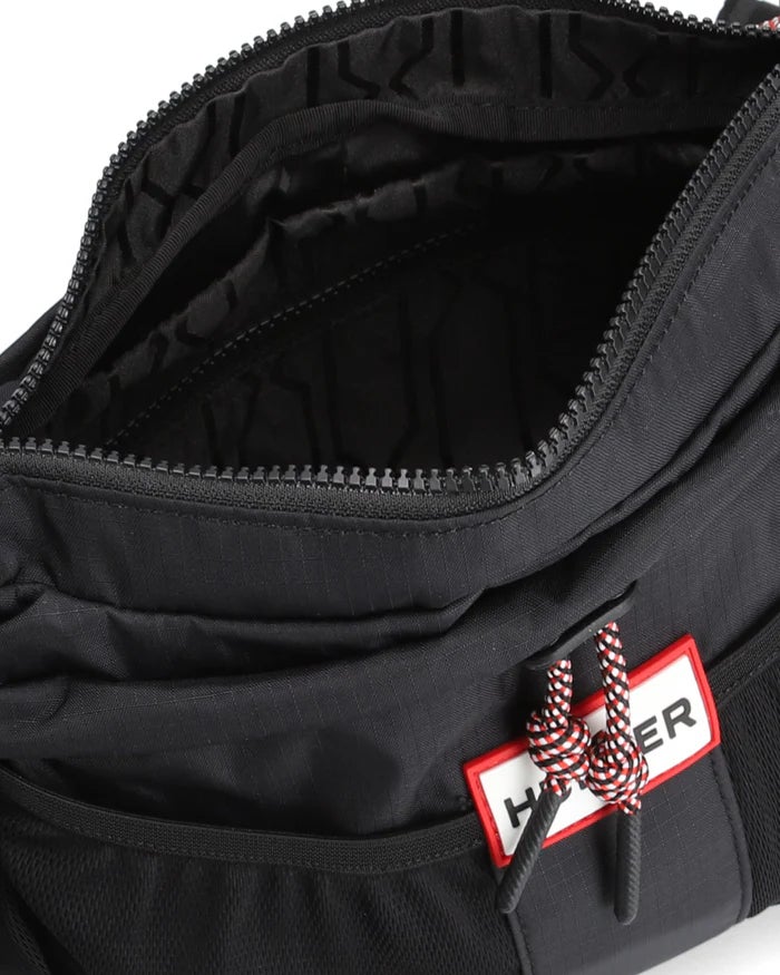 ハンター ショルダーバック ボディーバック 撥水 耐水 防水 軽量 耐久性 HUNTER トラベル クロスボディ 7123 斜め掛け ブラック 黒 ホワイト 白 グレー