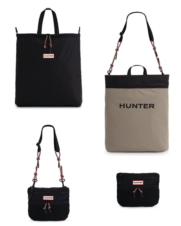 ハンター トートバッグ HUNTER トラベル マルチファンクション パッカブル トート 軽量 撥水 A4 PC収納 ショルダーバッグ 3WAY UBT7126NRS